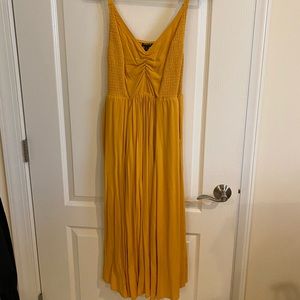 Gold midi Torrid sundress